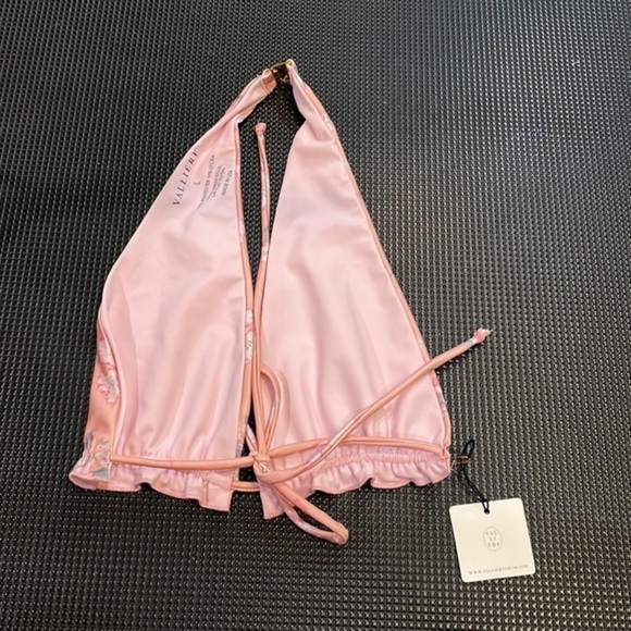 NWT Vallière Swim Bikini Top Size large - Picture 6 of 7